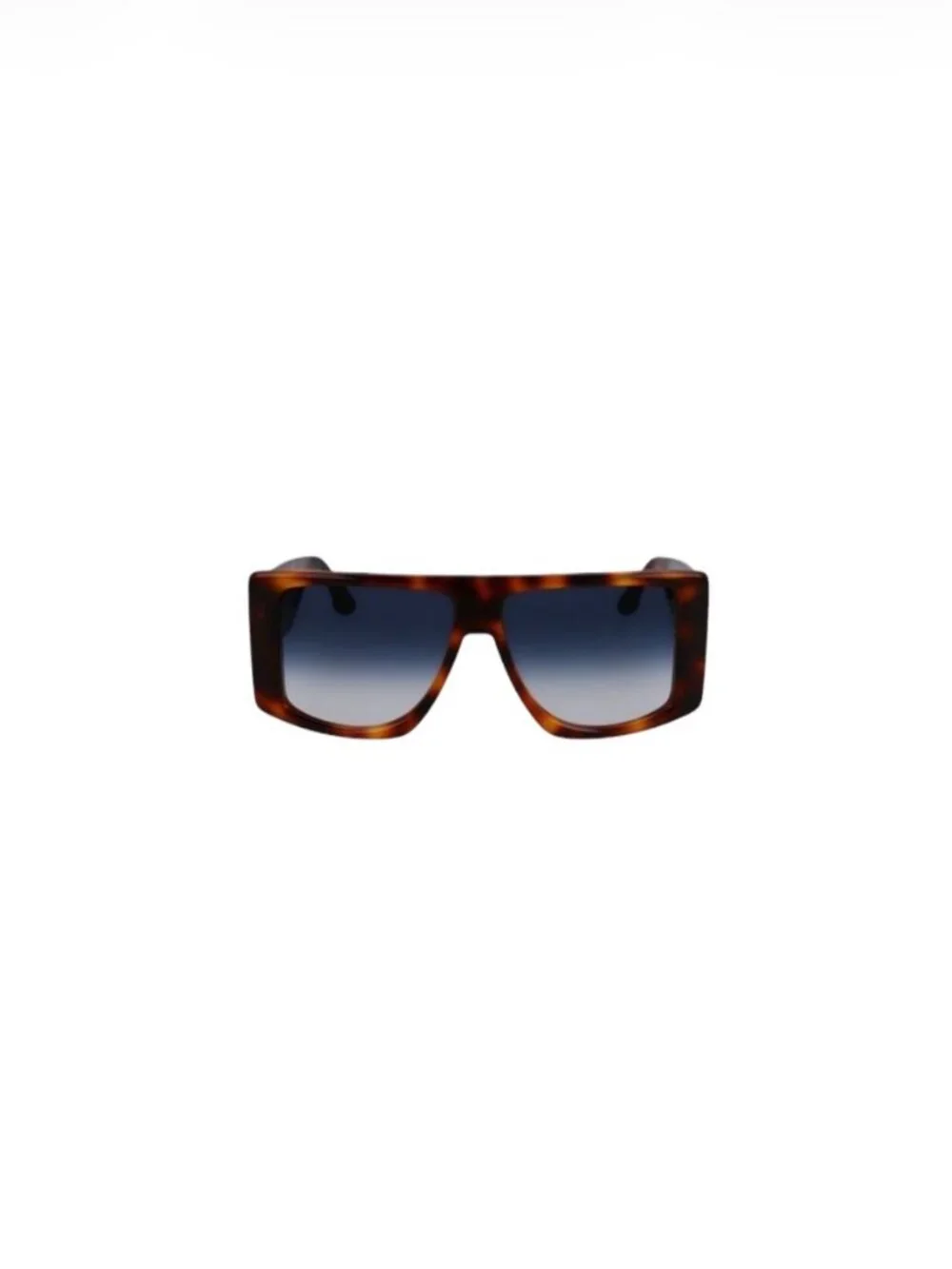 Victoria Beckham VB678S Rectangular Sunglasses - Tortoise Blue Gradient - 51mm